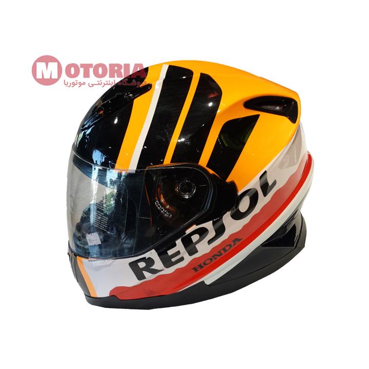 کلاه کاسکت فک ثابت HONDA مدل REPSOL